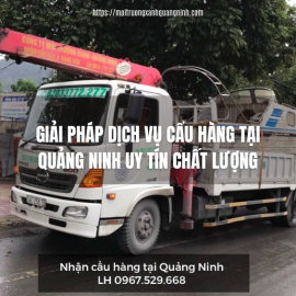 Giải Pháp Dịch Vụ Cẩu Hàng Quảng Ninh Uy Tín - Đột Phá Giới Hạn Vận Chuyển Tại Đất Mỏ