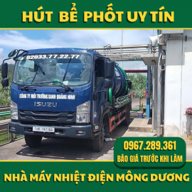 Dịch Vụ Hút Bể Phốt Nhà Máy Uy Tín, Chuyên Nghiệp Hàng Đầu Tại Quảng Ninh