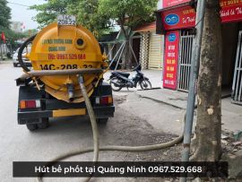 Dịch vụ hút bể phốt tại Hải Hà - Quảng Ninh giá tốt