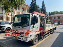 CHO THUÊ XE CẨU TỰ HÀNH VẬN CHUYỂN GIÁ RẺ TẠI HẠ LONG  LIÊN HỆ: 0967.529.668